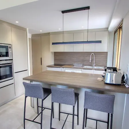 아파트 Duplex Vieil 3 Parking Avec Vue Wifi - Limestay 앙티브