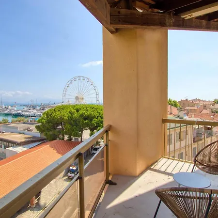 Duplex Vieil 3 Parking Avec Vue Wifi - Limestay Apartment Antibes