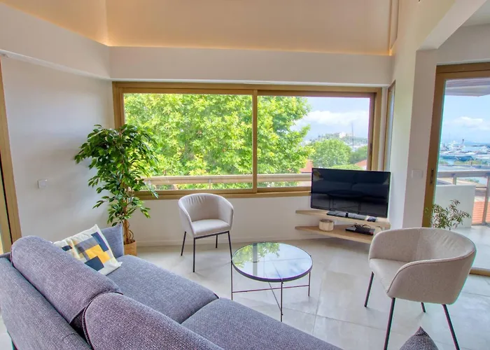 Duplex Vieil 3 Parking Avec Vue Wifi - Limestay アパート *