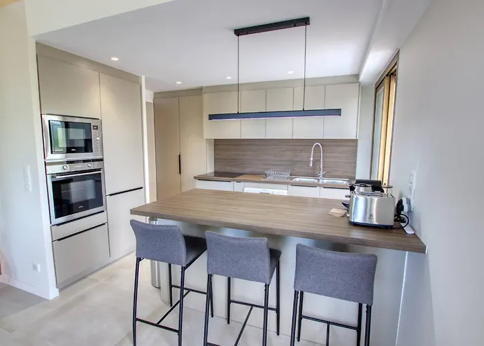 アパート Duplex Vieil 3 Parking Avec Vue Wifi - Limestay アンティーブ