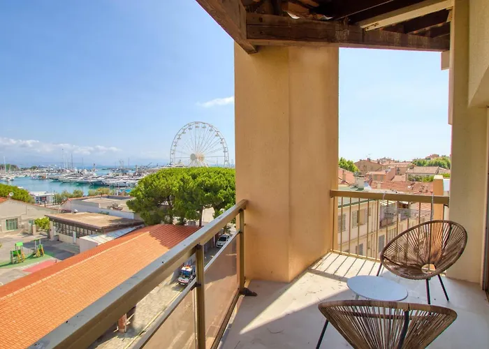 Duplex Vieil 3 Parking Avec Vue Wifi - Limestay Daire Antibes